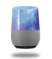 Decal Style Skin Wrap compatible with Google Home Original Dynamic Blue Galaxy (GOOGLE HOME NOT INCLUDED)