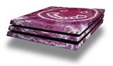 Vinyl Decal Skin Wrap compatible with Sony PlayStation 4 Pro Console Tie Dye Happy 100 (PS4 NOT INCLUDED)