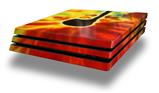 Vinyl Decal Skin Wrap compatible with Sony PlayStation 4 Pro Console Tie Dye Music Note 100 (PS4 NOT INCLUDED)