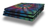 Vinyl Decal Skin Wrap compatible with Sony PlayStation 4 Pro Console Tie Dye Swirl 105 (PS4 NOT INCLUDED)