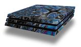 Vinyl Decal Skin Wrap compatible with Sony PlayStation 4 Pro Console Broken Plastic (PS4 NOT INCLUDED)