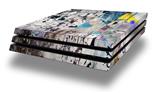 Vinyl Decal Skin Wrap compatible with Sony PlayStation 4 Pro Console Urban Graffiti (PS4 NOT INCLUDED)