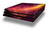 Vinyl Decal Skin Wrap compatible with Sony PlayStation 4 Pro Console Eruption (PS4 NOT INCLUDED)