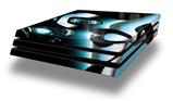 Vinyl Decal Skin Wrap compatible with Sony PlayStation 4 Pro Console Metal (PS4 NOT INCLUDED)