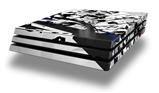 Vinyl Decal Skin Wrap compatible with Sony PlayStation 4 Pro Console Baja 0018 Blue Navy (PS4 NOT INCLUDED)
