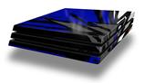 Vinyl Decal Skin Wrap compatible with Sony PlayStation 4 Pro Console Baja 0040 Blue Royal (PS4 NOT INCLUDED)