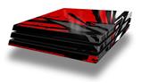 Vinyl Decal Skin Wrap compatible with Sony PlayStation 4 Pro Console Baja 0040 Red (PS4 NOT INCLUDED)