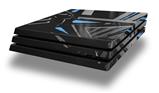 Vinyl Decal Skin Wrap compatible with Sony PlayStation 4 Pro Console Baja 0023 Blue Medium (PS4 NOT INCLUDED)
