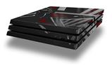 Vinyl Decal Skin Wrap compatible with Sony PlayStation 4 Pro Console Baja 0023 Red Dark (PS4 NOT INCLUDED)