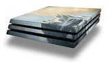 Vinyl Decal Skin Wrap compatible with Sony PlayStation 4 Pro Console Ice Land (PS4 NOT INCLUDED)
