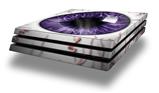 Vinyl Decal Skin Wrap compatible with Sony PlayStation 4 Pro Console Eyeball Purple (PS4 NOT INCLUDED)