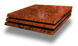 Vinyl Decal Skin Wrap compatible with Sony PlayStation 4 Pro Console Folder Doodles Burnt Orange (PS4 NOT INCLUDED)