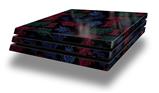 Vinyl Decal Skin Wrap compatible with Sony PlayStation 4 Pro Console Floating Coral Black (PS4 NOT INCLUDED)