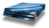Vinyl Decal Skin Wrap compatible with Sony PlayStation 4 Pro Console Paint Blend Blue (PS4 NOT INCLUDED)