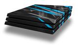 Vinyl Decal Skin Wrap compatible with Sony PlayStation 4 Pro Console Baja 0014 Blue Medium (PS4 NOT INCLUDED)