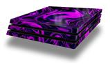 Vinyl Decal Skin Wrap compatible with Sony PlayStation 4 Pro Console Liquid Metal Chrome Purple (PS4 NOT INCLUDED)