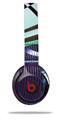 WraptorSkinz Skin Decal Wrap compatible with Beats Solo 2 and Solo 3 Wireless Headphones Concourse (HEADPHONES NOT INCLUDED)