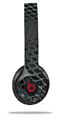 WraptorSkinz Skin Decal Wrap compatible with Beats Solo 2 and Solo 3 Wireless Headphones Dark Mesh (HEADPHONES NOT INCLUDED)