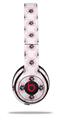 WraptorSkinz Skin Decal Wrap compatible with Beats Solo 2 and Solo 3 Wireless Headphones Kearas Daisies Diffuse Glow Pink (HEADPHONES NOT INCLUDED)