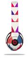 WraptorSkinz Skin Decal Wrap compatible with Beats Solo 2 and Solo 3 Wireless Headphones Triangles Berries (HEADPHONES NOT INCLUDED)
