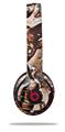 WraptorSkinz Skin Decal Wrap compatible with Beats Solo 2 and Solo 3 Wireless Headphones Comic (HEADPHONES NOT INCLUDED)