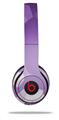 WraptorSkinz Skin Decal Wrap compatible with Beats Solo 2 and Solo 3 Wireless Headphones Bokeh Hex Purple (HEADPHONES NOT INCLUDED)