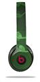 WraptorSkinz Skin Decal Wrap compatible with Beats Solo 2 and Solo 3 Wireless Headphones Bokeh Music Green (HEADPHONES NOT INCLUDED)