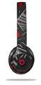 WraptorSkinz Skin Decal Wrap compatible with Beats Solo 2 and Solo 3 Wireless Headphones Baja 0023 Red (HEADPHONES NOT INCLUDED)