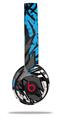 WraptorSkinz Skin Decal Wrap compatible with Beats Solo 2 and Solo 3 Wireless Headphones Baja 0040 Blue Medium (HEADPHONES NOT INCLUDED)