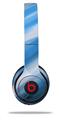WraptorSkinz Skin Decal Wrap compatible with Beats Solo 2 and Solo 3 Wireless Headphones Paint Blend Blue (HEADPHONES NOT INCLUDED)
