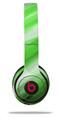 WraptorSkinz Skin Decal Wrap compatible with Beats Solo 2 and Solo 3 Wireless Headphones Paint Blend Green (HEADPHONES NOT INCLUDED)