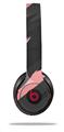WraptorSkinz Skin Decal Wrap compatible with Beats Solo 2 and Solo 3 Wireless Headphones Jagged Camo Pink (HEADPHONES NOT INCLUDED)