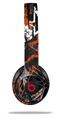 WraptorSkinz Skin Decal Wrap compatible with Beats Solo 2 and Solo 3 Wireless Headphones Baja 0003 Burnt Orange (HEADPHONES NOT INCLUDED)