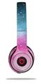 WraptorSkinz Skin Decal Wrap compatible with Beats Solo 2 and Solo 3 Wireless Headphones Dynamic Pink Galaxy (HEADPHONES NOT INCLUDED)