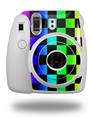 WraptorSkinz Skin Decal Wrap compatible with Fujifilm Mini 8 Camera Rainbow Checkerboard (CAMERA NOT INCLUDED)