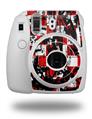 WraptorSkinz Skin Decal Wrap compatible with Fujifilm Mini 8 Camera Checker Graffiti (CAMERA NOT INCLUDED)