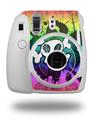 WraptorSkinz Skin Decal Wrap compatible with Fujifilm Mini 8 Camera Cartoon Skull Rainbow (CAMERA NOT INCLUDED)