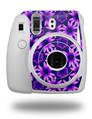 WraptorSkinz Skin Decal Wrap compatible with Fujifilm Mini 8 Camera Daisies Purple (CAMERA NOT INCLUDED)