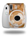 WraptorSkinz Skin Decal Wrap compatible with Fujifilm Mini 8 Camera Bokeh Hex Orange (CAMERA NOT INCLUDED)