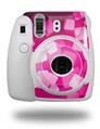 WraptorSkinz Skin Decal Wrap compatible with Fujifilm Mini 8 Camera Bokeh Squared Hot Pink (CAMERA NOT INCLUDED)