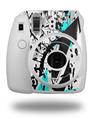WraptorSkinz Skin Decal Wrap compatible with Fujifilm Mini 8 Camera Baja 0018 Neon Teal (CAMERA NOT INCLUDED)
