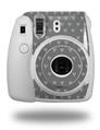 WraptorSkinz Skin Decal Wrap compatible with Fujifilm Mini 8 Camera Hearts Gray On White (CAMERA NOT INCLUDED)