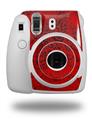 WraptorSkinz Skin Decal Wrap compatible with Fujifilm Mini 8 Camera Folder Doodles Red (CAMERA NOT INCLUDED)