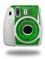 WraptorSkinz Skin Decal Wrap compatible with Fujifilm Mini 8 Camera Folder Doodles Green (CAMERA NOT INCLUDED)