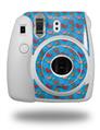 WraptorSkinz Skin Decal Wrap compatible with Fujifilm Mini 8 Camera Crabs and Shells Blue Medium (CAMERA NOT INCLUDED)