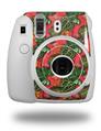 WraptorSkinz Skin Decal Wrap compatible with Fujifilm Mini 8 Camera Famingos and Flowers Coral (CAMERA NOT INCLUDED)