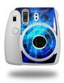 WraptorSkinz Skin Decal Wrap compatible with Fujifilm Mini 8 Camera Cubic Shards Blue (CAMERA NOT INCLUDED)