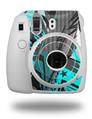 WraptorSkinz Skin Decal Wrap compatible with Fujifilm Mini 8 Camera Baja 0032 Neon Teal (CAMERA NOT INCLUDED)