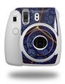 WraptorSkinz Skin Decal Wrap compatible with Fujifilm Mini 8 Camera Linear Cosmos Blue (CAMERA NOT INCLUDED)