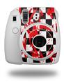 WraptorSkinz Skin Decal Wrap compatible with Fujifilm Mini 8 Camera Checkerboard Splatter (CAMERA NOT INCLUDED)